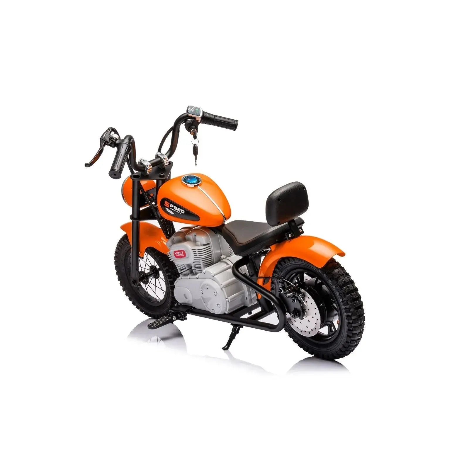 36V Freddo E-Chopper, Leather Seat, Rubber Air Wheels, Brushless Motor - Collectors World Toys
