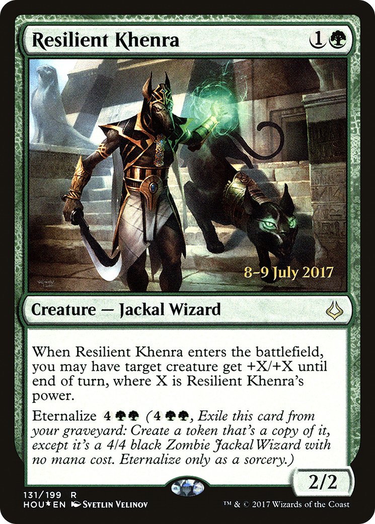 Resilient Khenra (PRE-131S) - Hour of Devastation Promos Foil