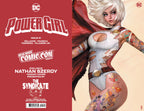 [Signed by Nathan Szerdy] POWER GIRL #1 NATHAN SZERDY (616) EXCLUSIVE FOIL NYCC VIRGIN VAR [IN STOCK] - Collectors World Toys
