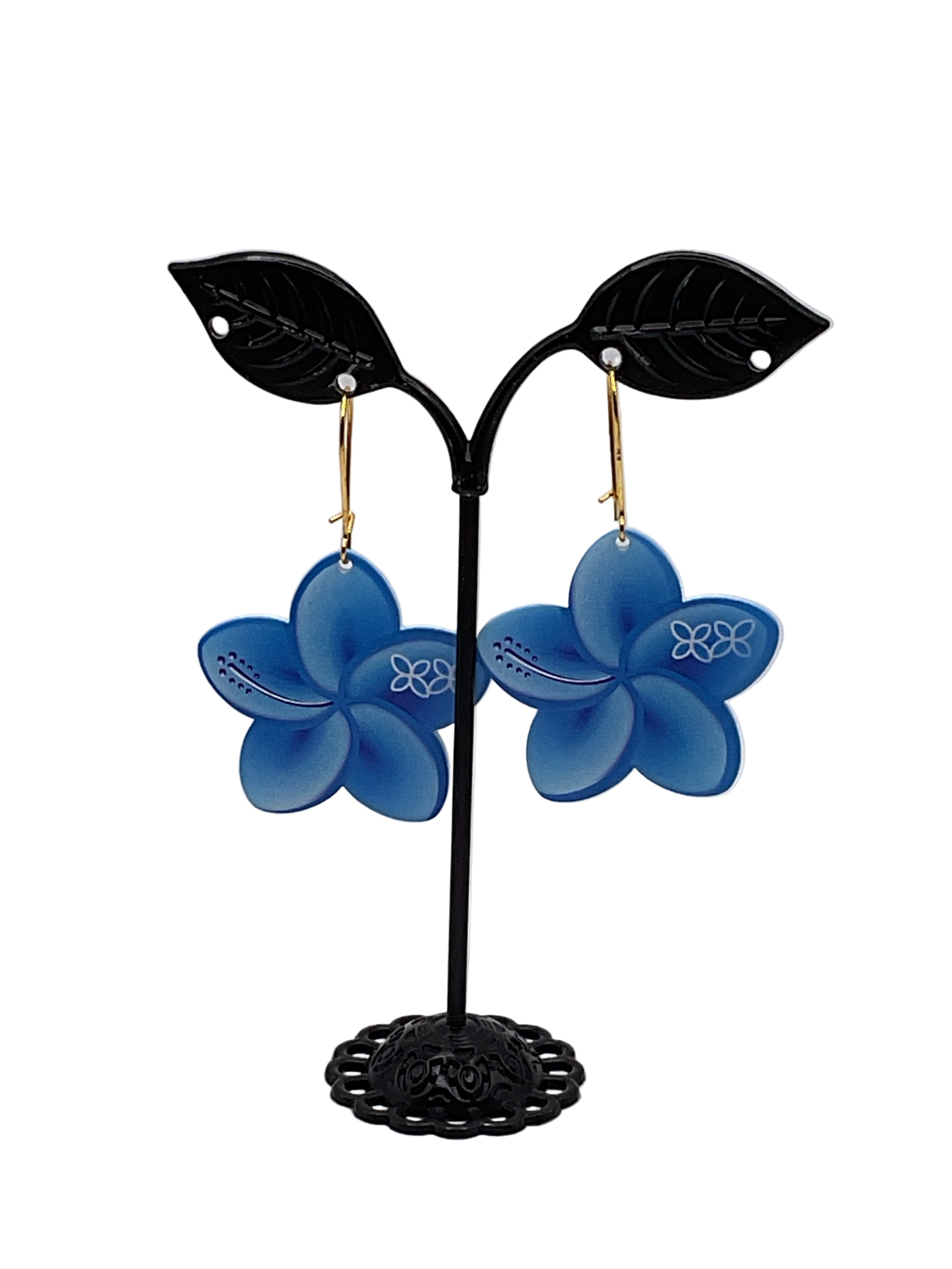 Flower earrings