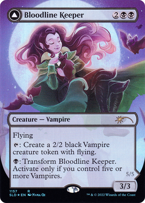 Bloodline Keeper // Lord of Lineage (SLD-1157) - Secret Lair Drop (Borderless) Foil