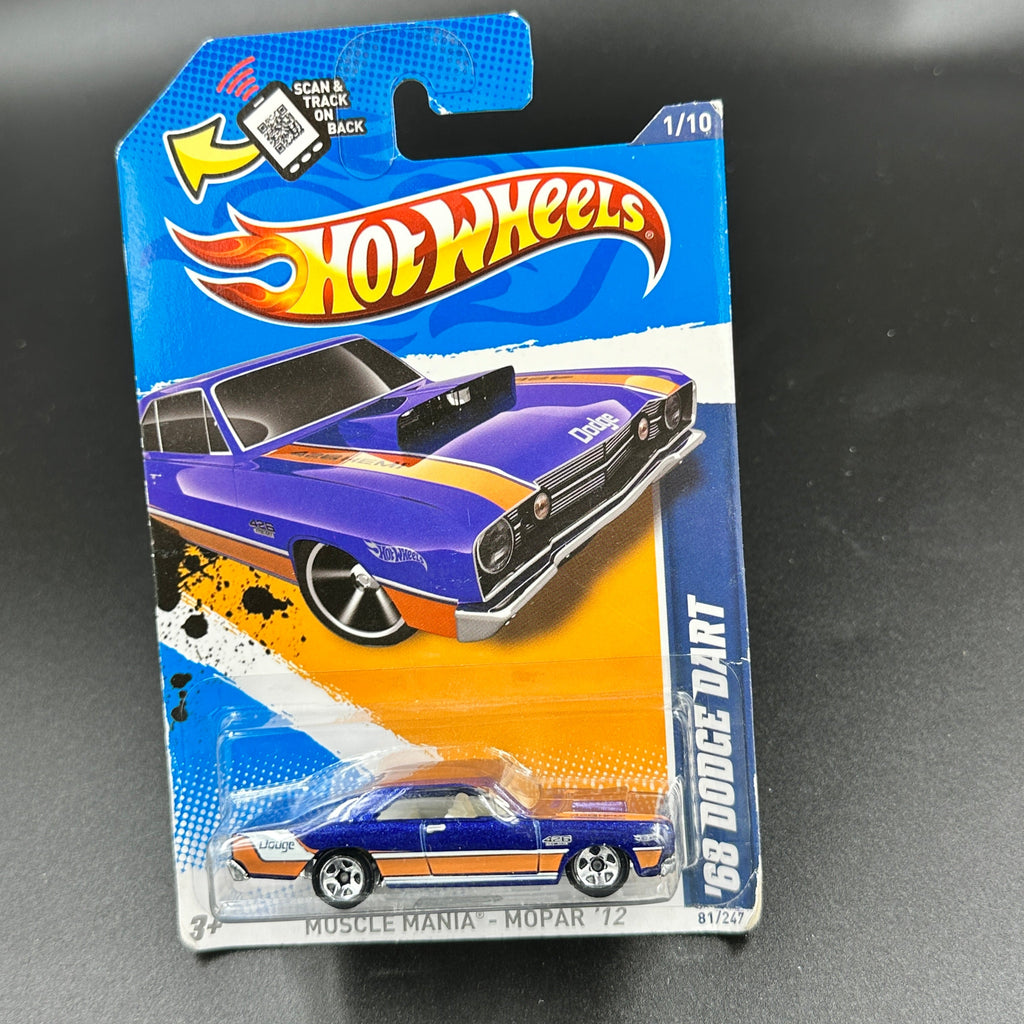 Hot Wheels Blue Cards Old (pt:2) Models 1:64 Assorted