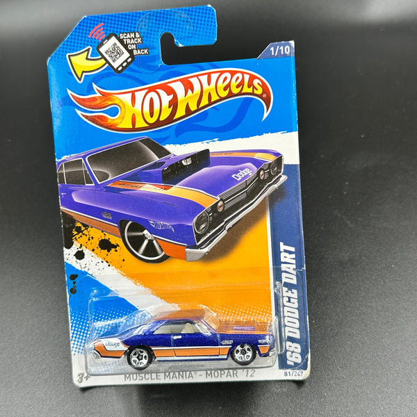Hot Wheels Blue Cards Old (pt:2) Models 1:64 Assorted