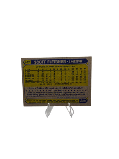 Topps Scott Fletcher
