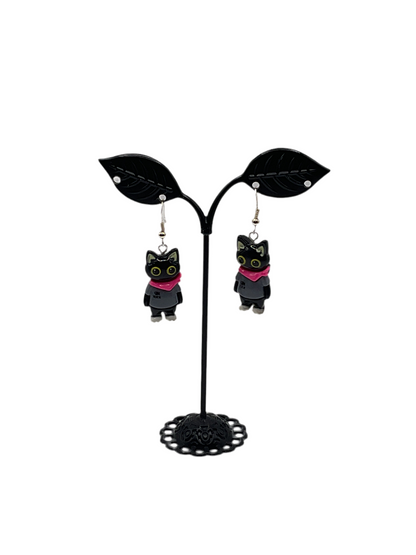 Cat earrings