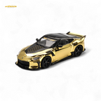 Mini-GT Nissan Z VeilSide FZ400 Gold Chrome LHD - Gold Chrome 1:64