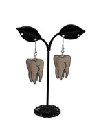 Tooth earrings