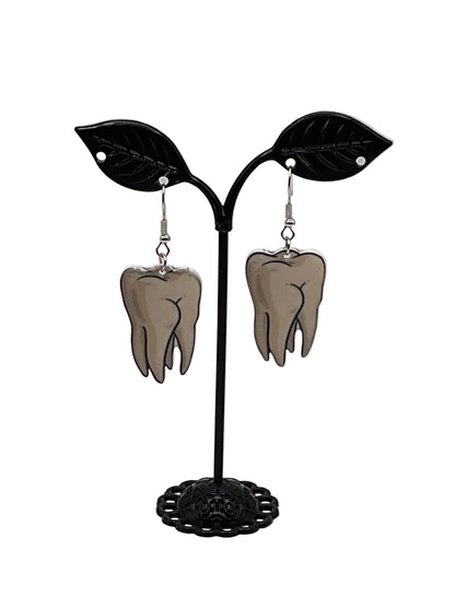 Tooth earrings