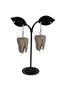 Tooth earrings