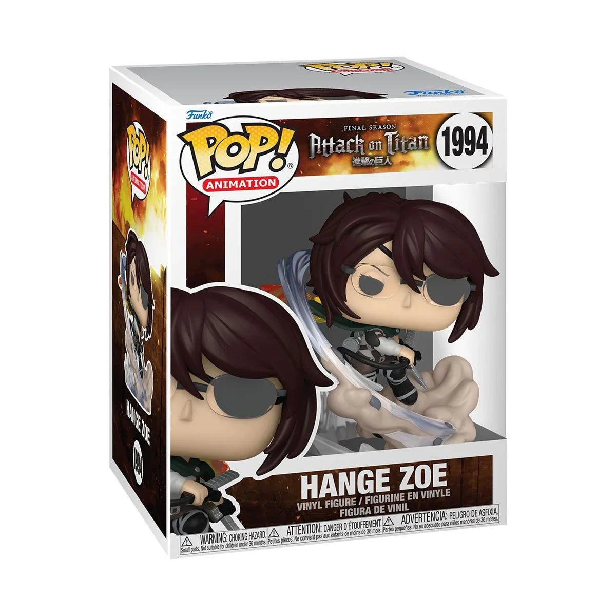 Attack on Titan Hange Zoe Premium Funko Pop! Vinyl Figure #1994 Secondary image
