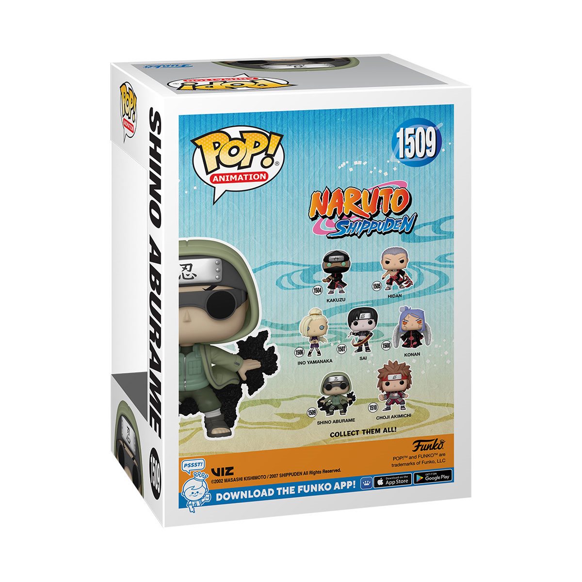 Naruto: Shippuden Shino Aburame Funko Pop! Vinyl Figure #1509 - Collectors World Toys