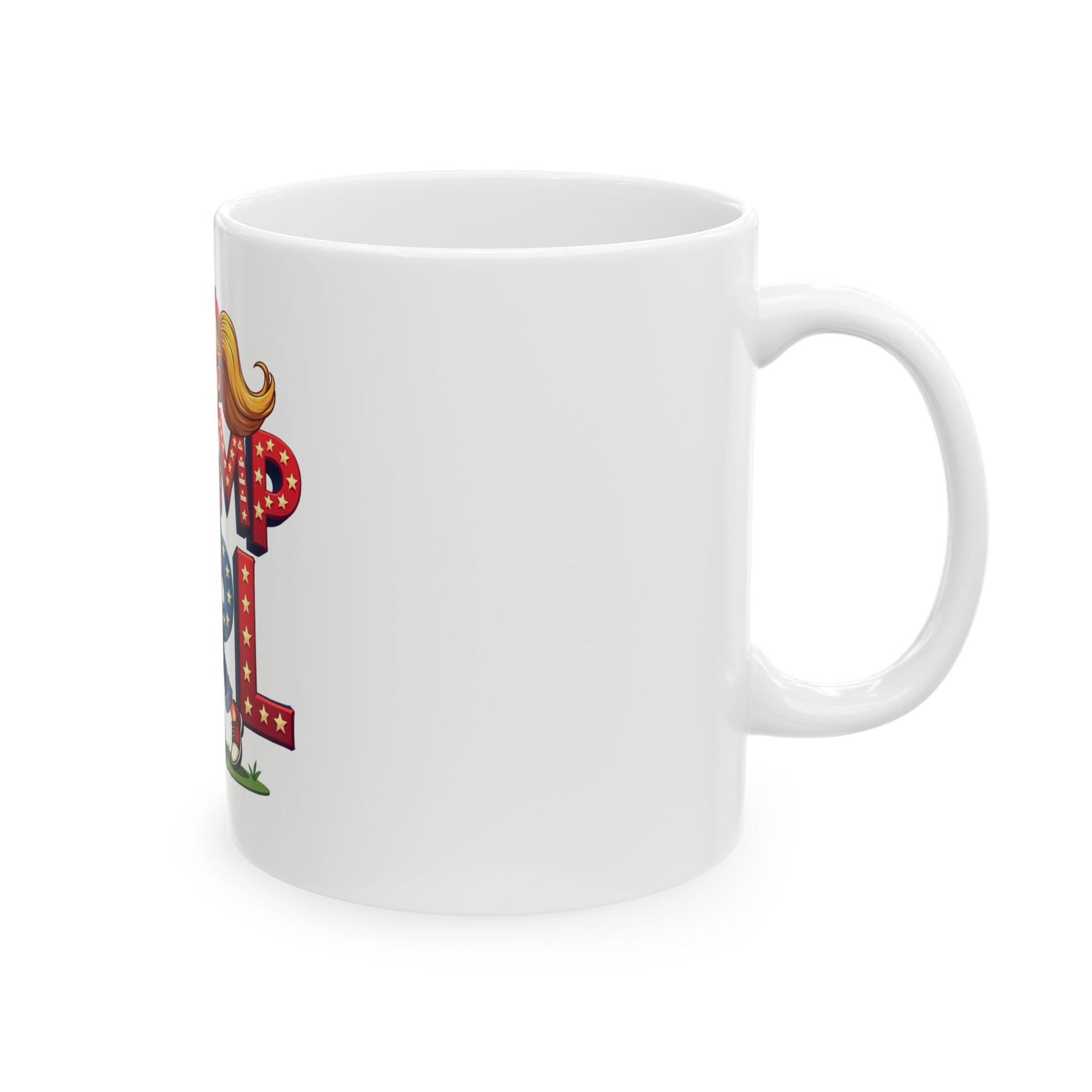 Trump Girl Golf Ceramic Mug