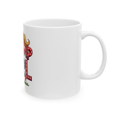 Trump Girl Golf Ceramic Mug