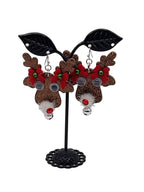 Reindeer earrings