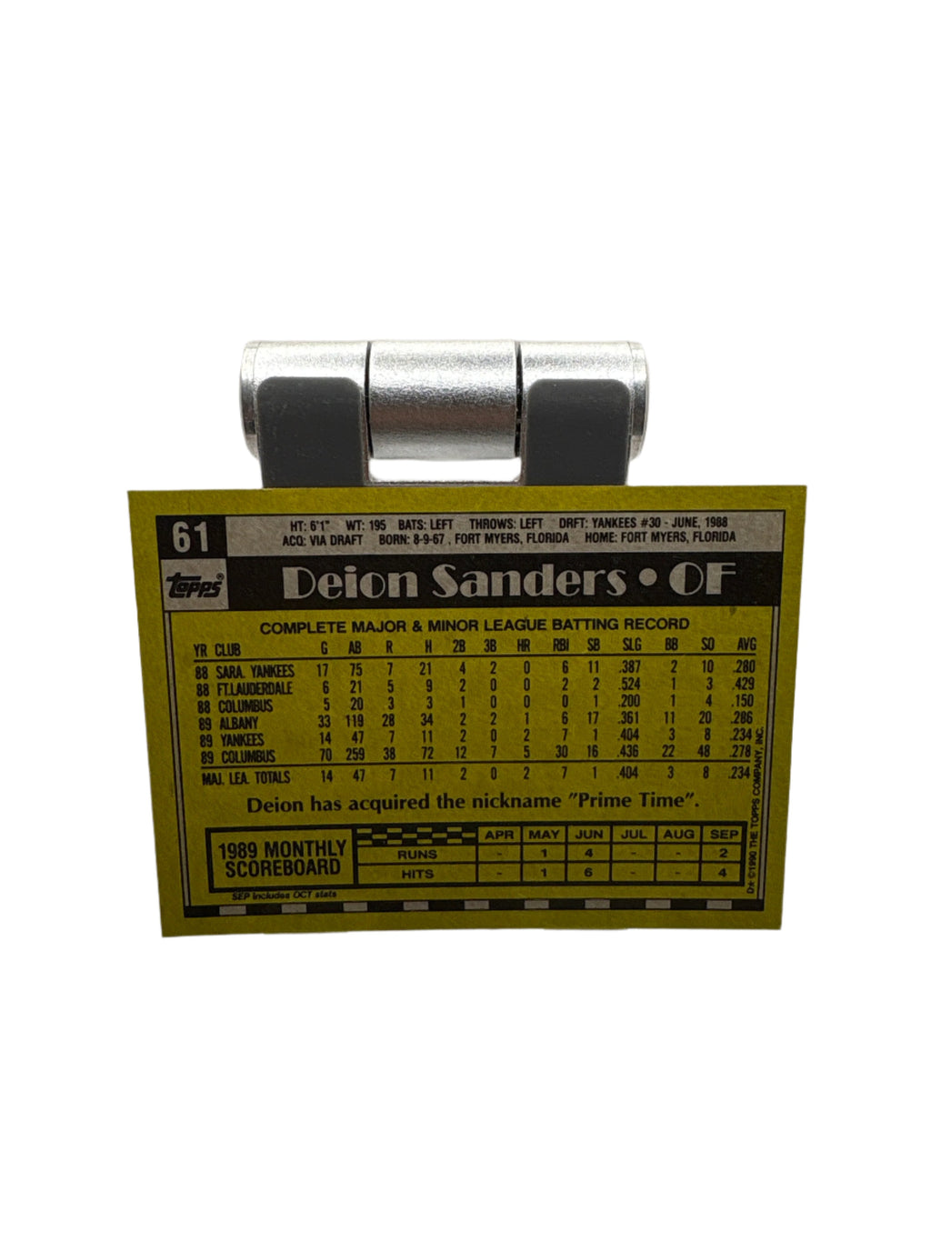 Topps Deion Sanders