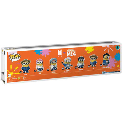 Despicable Me 4 Minions x BTS Funko Pop! Vinyl Figure 7-Pack - Entertainment Earth Exclusive