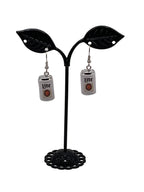 Miller Lite Beer Can Earrings
