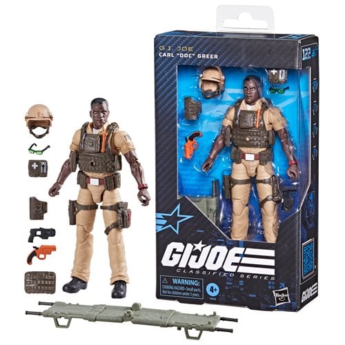G.I. Joe Classified Series 6-Inch Action Figure - Select Figure(s) Carl "Doc" Greer