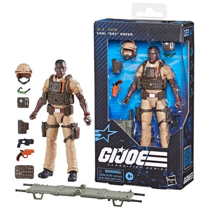 G.I. Joe Classified Series 6-Inch Action Figure - Select Figure(s) Carl "Doc" Greer