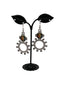 Finger Rosary Ring Earrings
