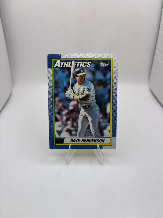 Topps Dave Henderson