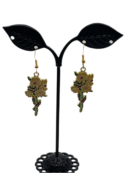 Flower Bouquet Earrings