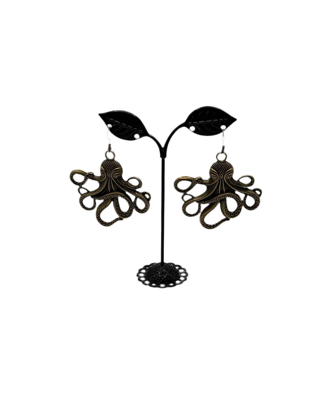 Octopus earrings