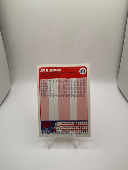 Fleer Jeff Robinson