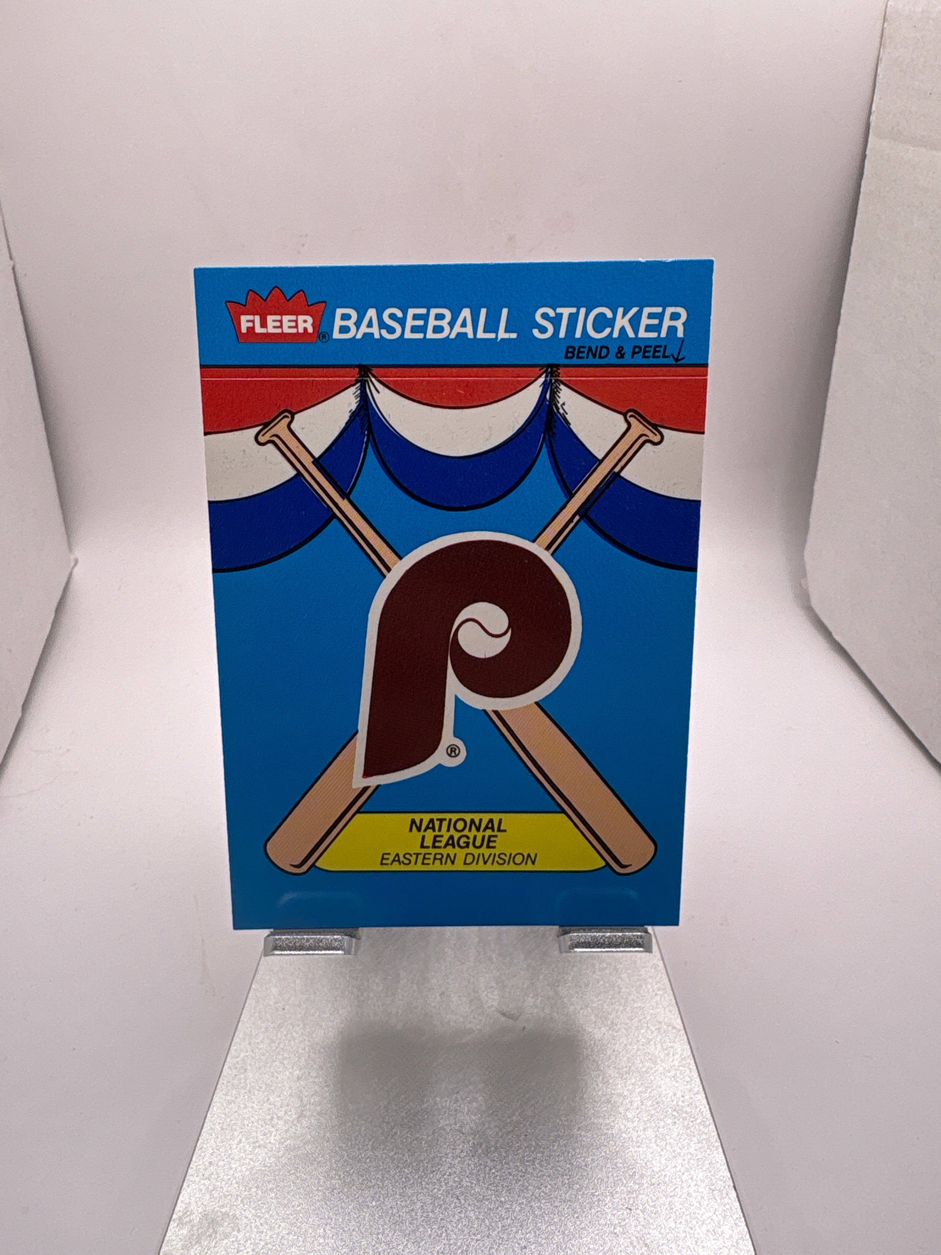 Fleer Philadelphia Phillies Baseball Stickers Main image