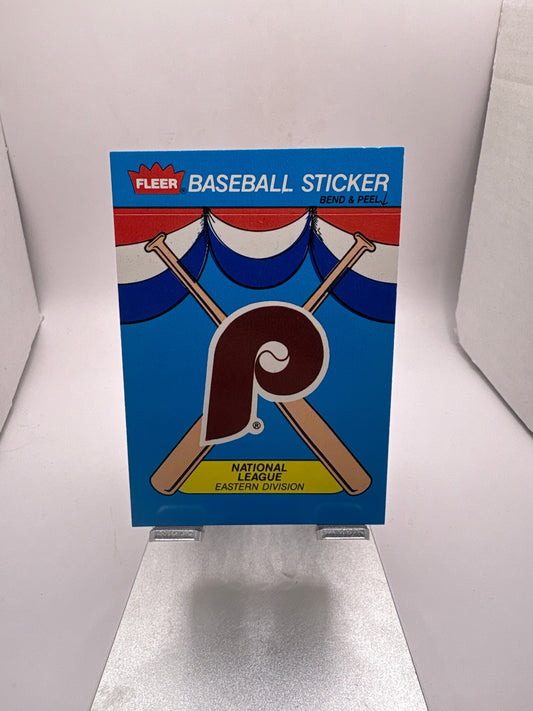 Fleer Philadelphia Phillies Baseball Stickers