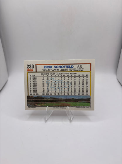 Topps Dick Schofield