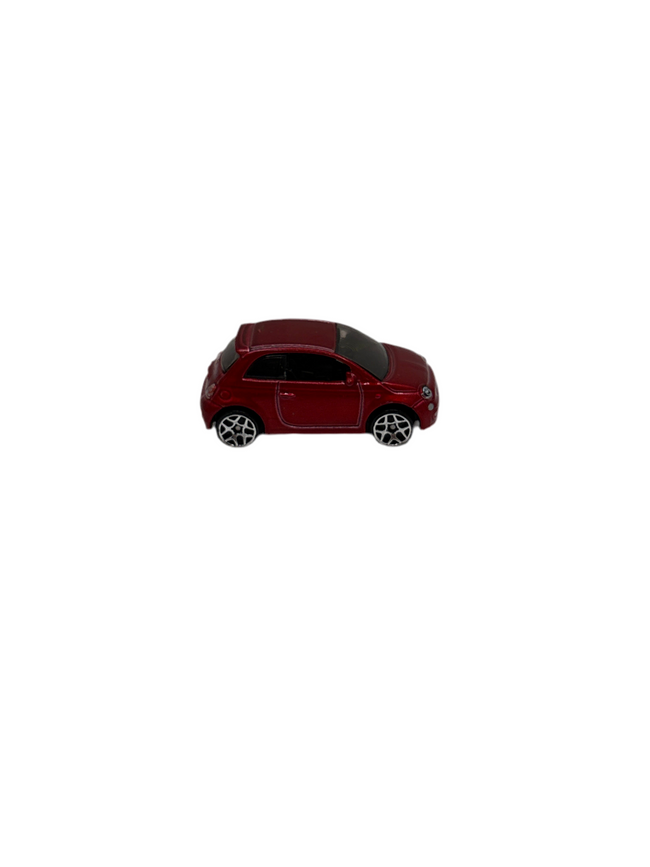 Hot Wheels Fiat 500 Diecast Red Hover Image