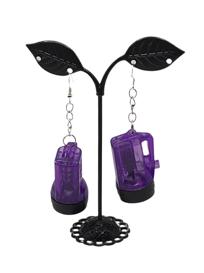 Flashlight Earrings