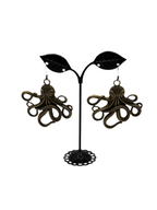 Octopus earrings