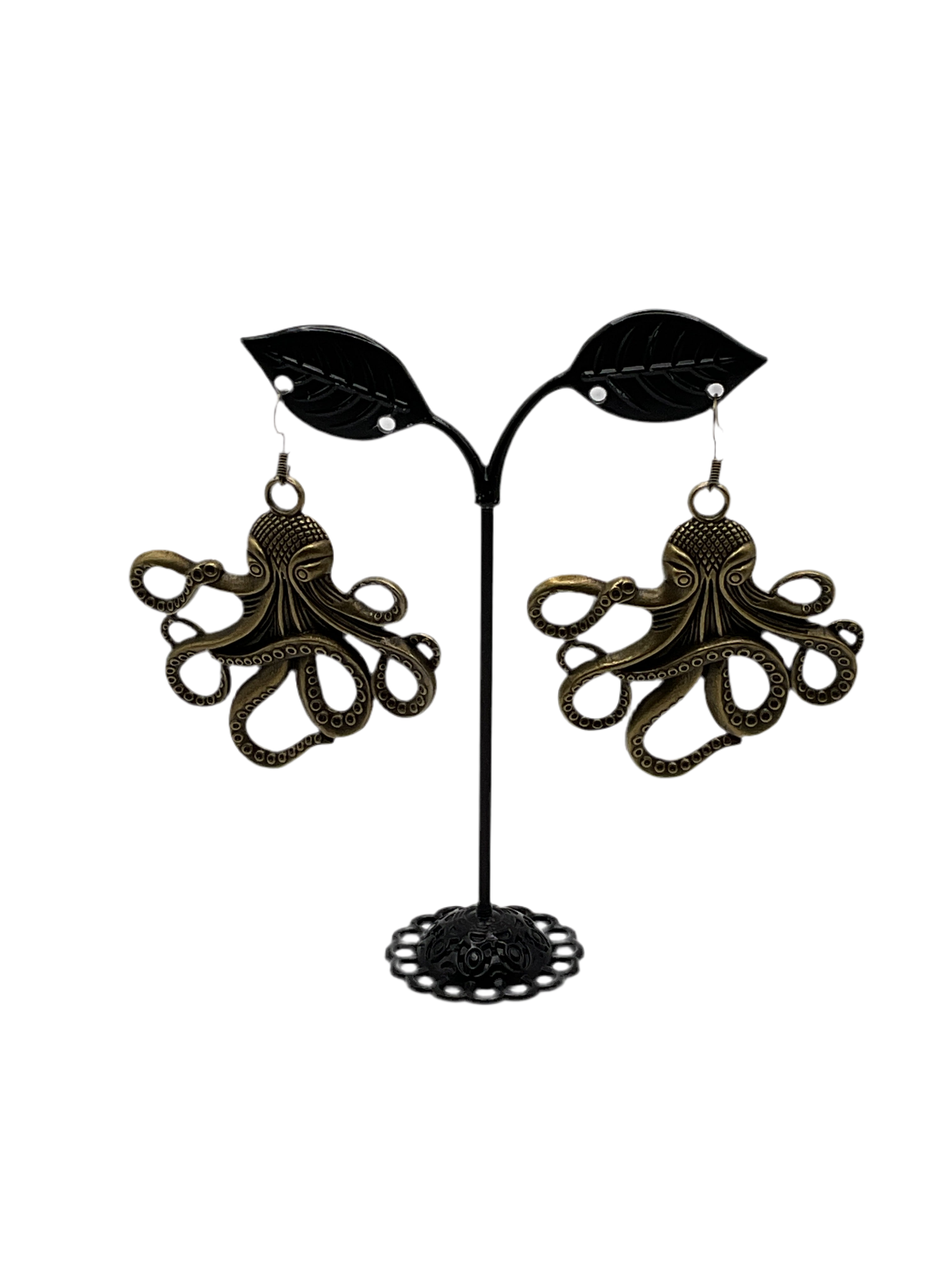 Octopus earrings