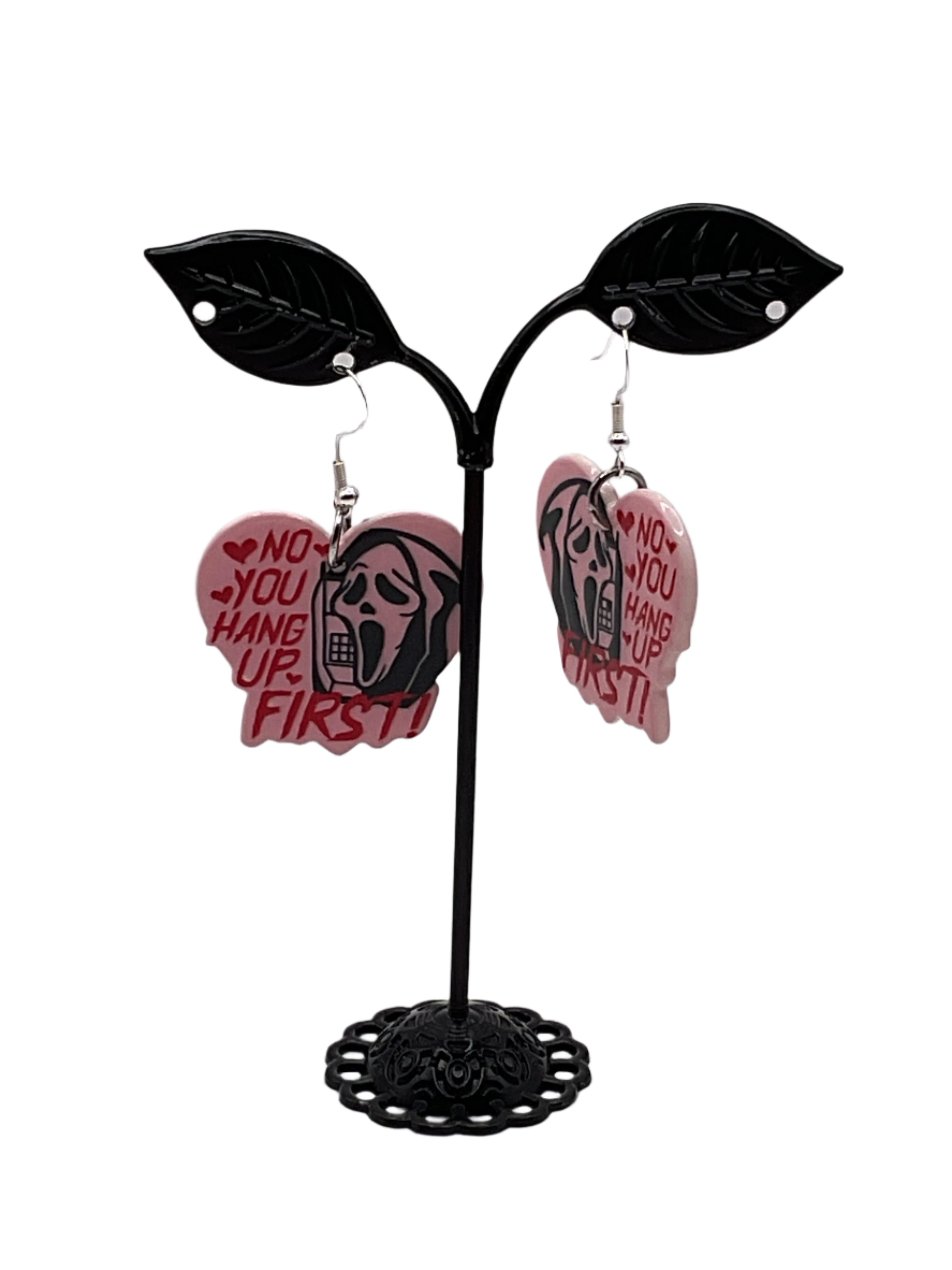 Pink Scream Earrings Main image