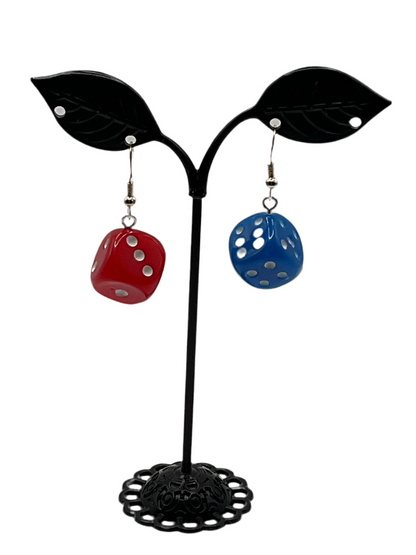 D6 Dice Earrings