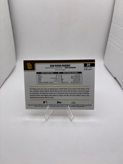 Topps San Diego Padres Team Card