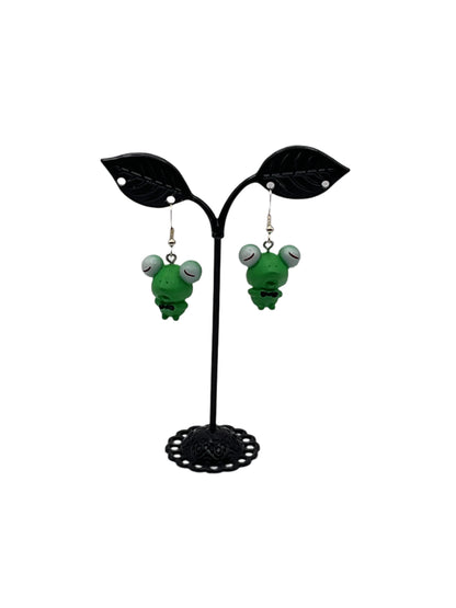 Frog earrings