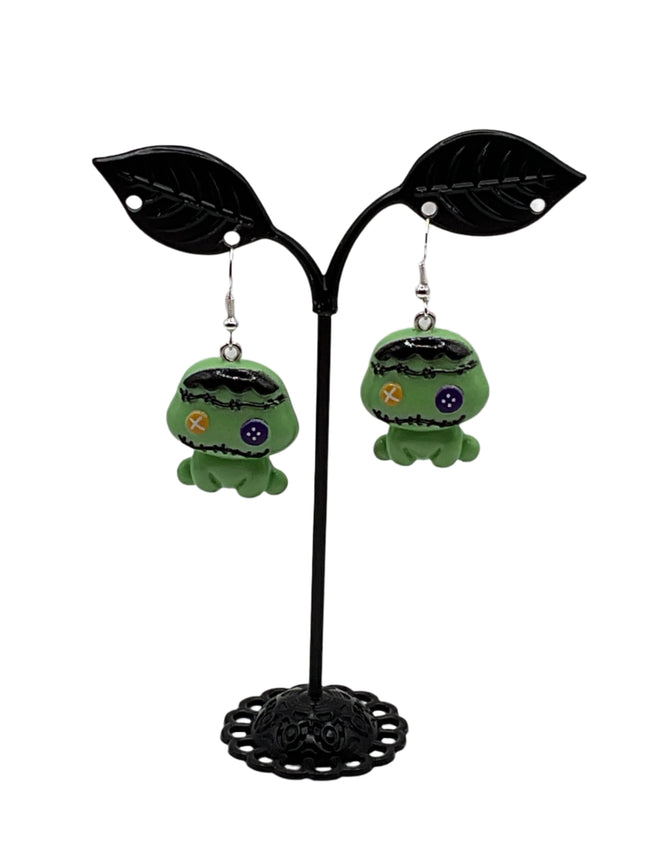 Spider Bat Earrings Hover Image