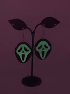 Scream (glow in the dark) Earrings