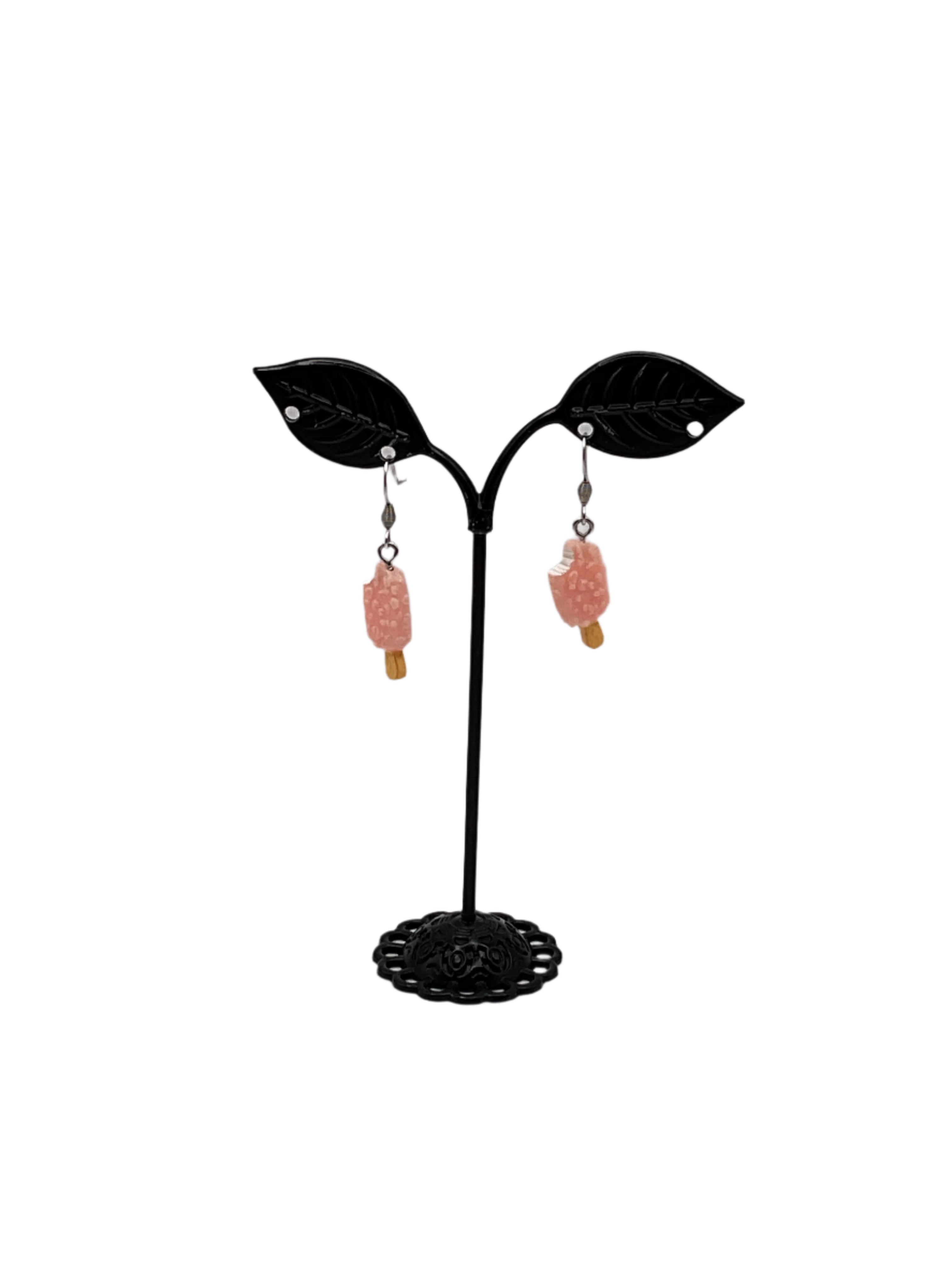 Ice cream bar earrings