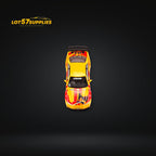 Fast Speed Nissan Skyline GT-R R34 Z-Tune NFS SRS Yellow-Red Livery 1:64 - Collectors World Toys