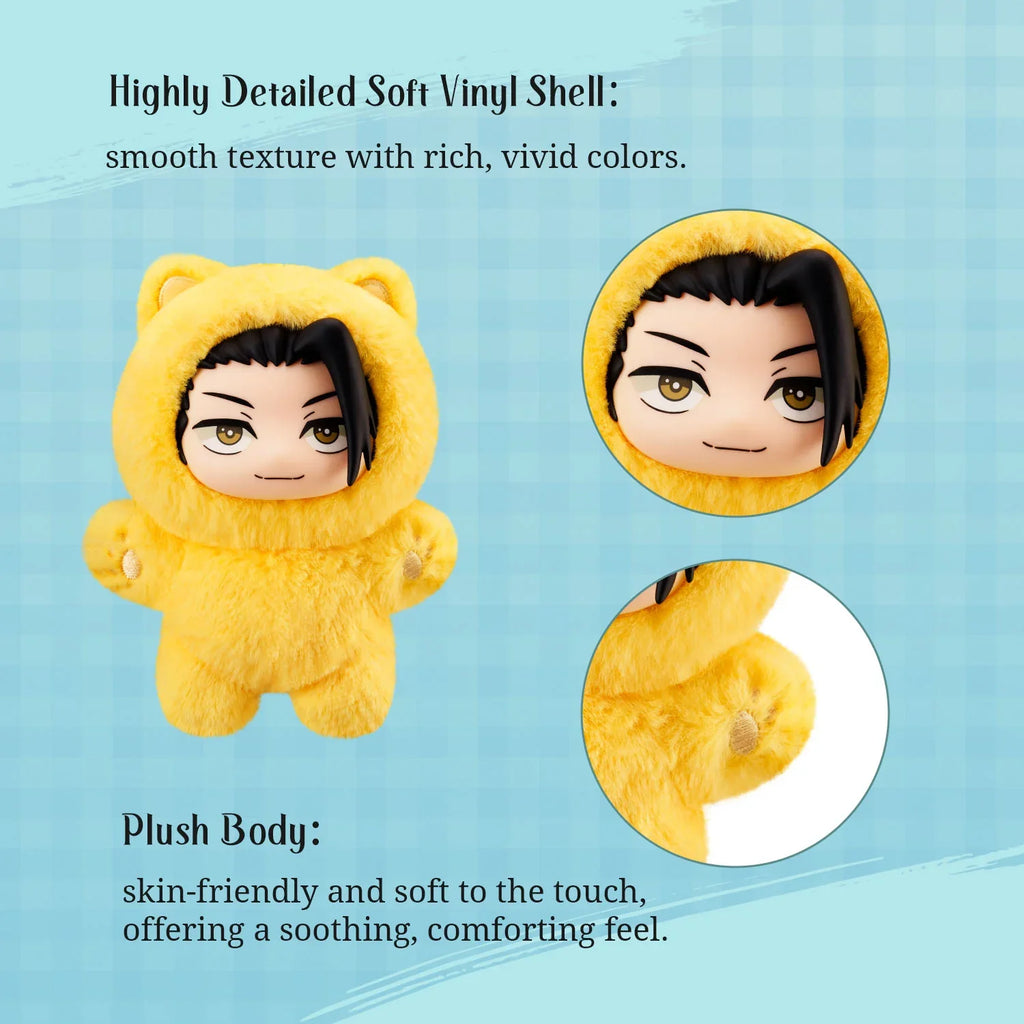 Puremind x Jujutsu Kaisen Cat Ear Plush Series Vinyl Plush Blind Box