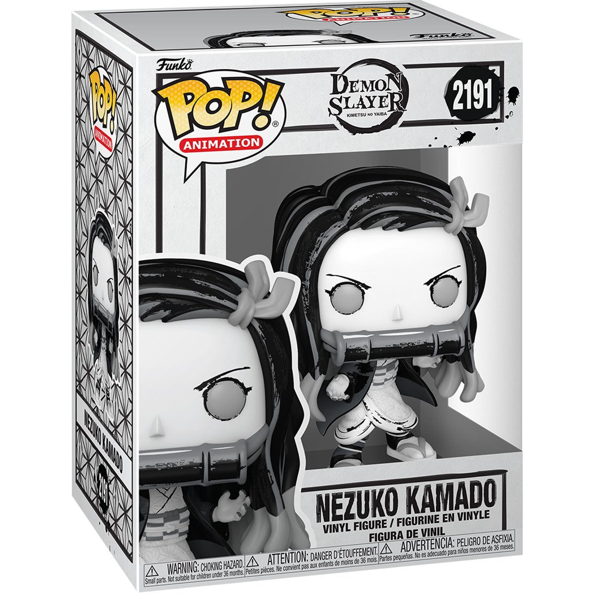 Demon Slayer Nezuko Kamado Sumi-Ink Funko Pop! Vinyl Figure #2191 Secondary image