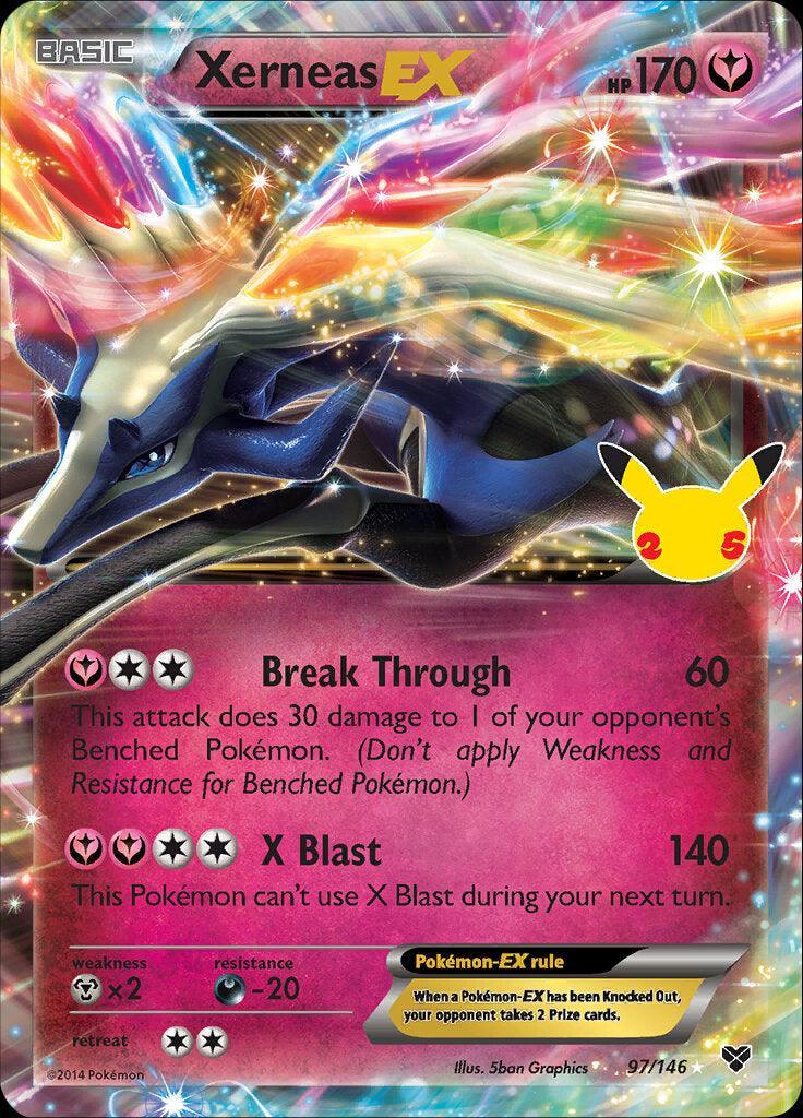 Xerneas EX (97/146) [Celebrations: 25th Anniversary - Classic Collection] Main image
