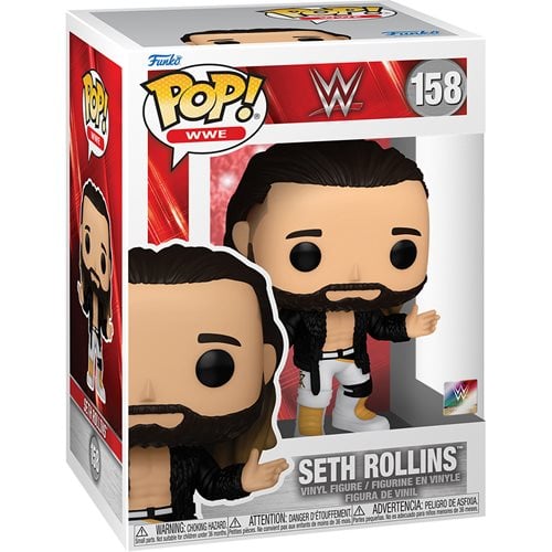 Funko Pop! WWE Vinyl Figures - Select Figure(s) #158 Seth Rollins with Coat