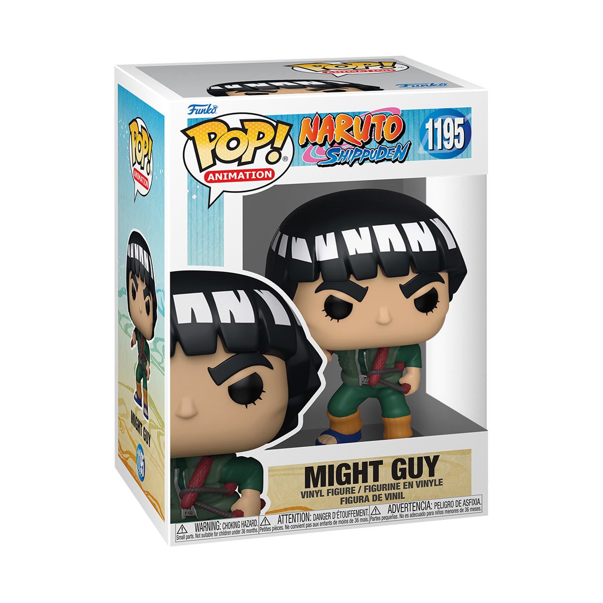 Naruto Might Guy Funko Pop! Vinyl Figure #1195 Secondary image