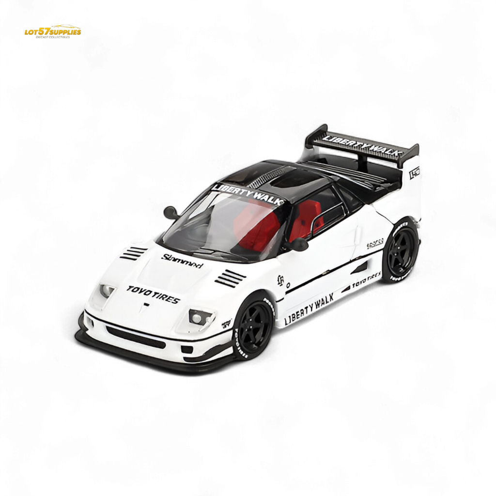 Mini-GT Mazda AZ-1 Liberty Walk LB40 White 2024 Tokyo Auto Salon 1:64