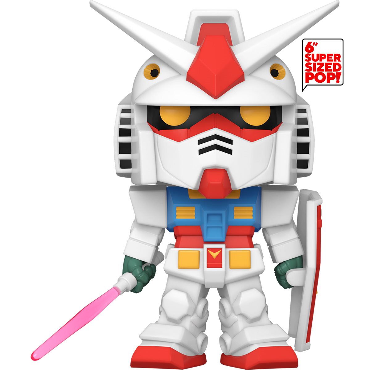 Mobile Suit Gundam RX-78-2 Gundam Super 6 1/4-Inch Funko Pop! Vinyl Figure #1716 - Collectors World Toys Main image